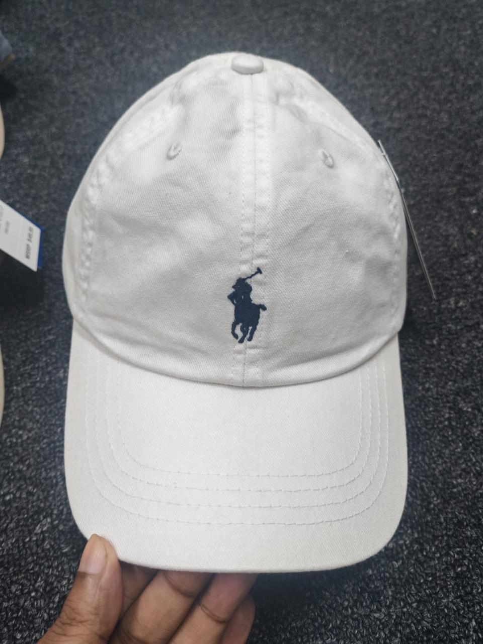 RL Sun Cap (Small Pony) - White