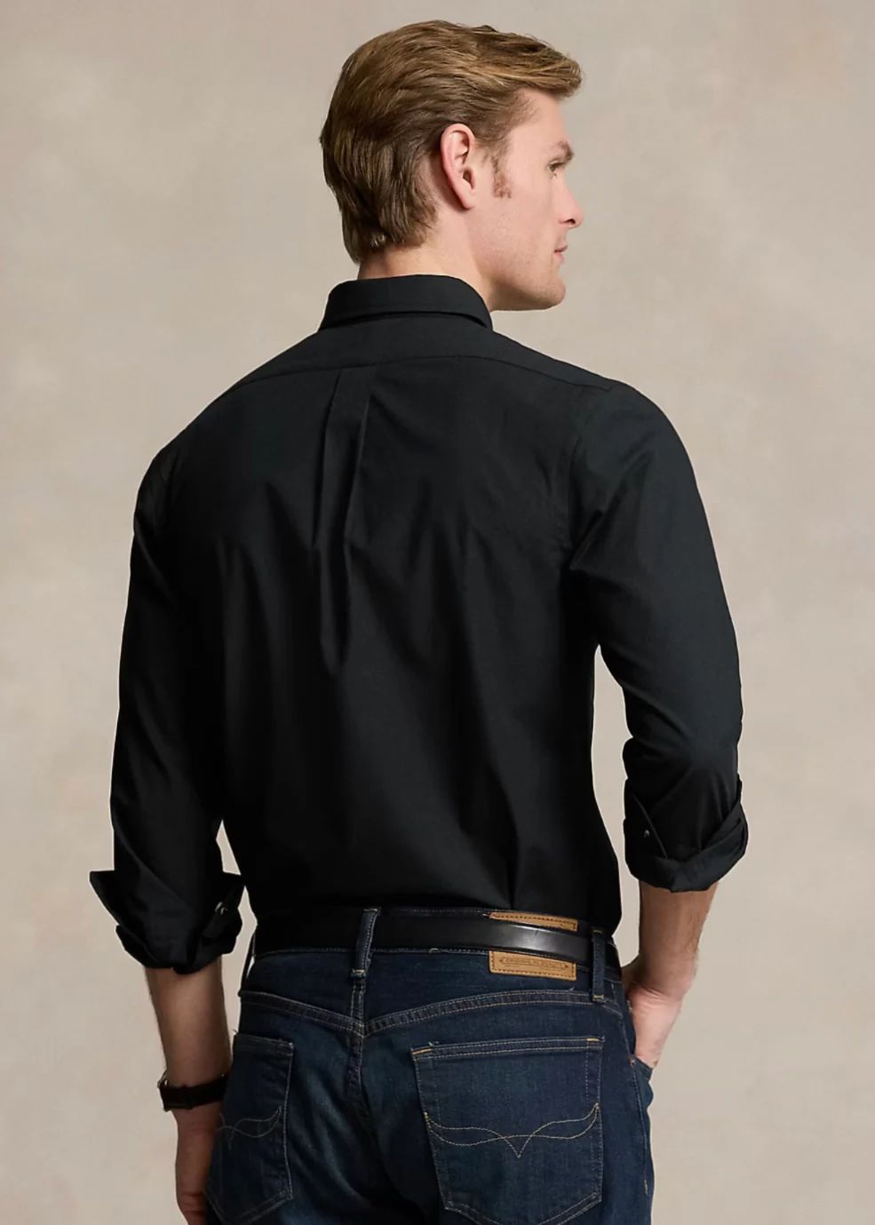 RL Button-Down Collor Shirt - Black