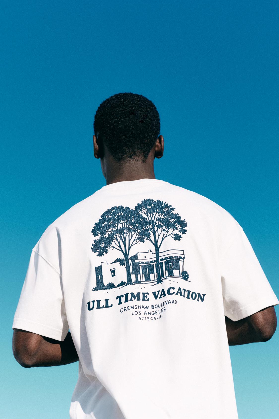 P&B Oversized T Shirt- Creamy White