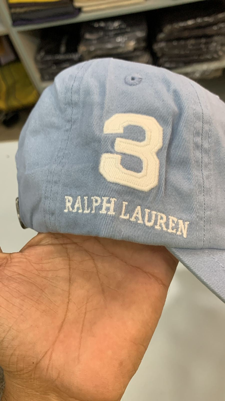 RL Sun Cap - Violet (White Logo)
