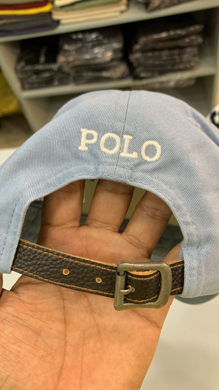 RL Sun Cap - Violet (White Logo)