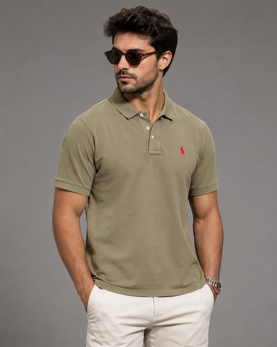 RL Polo Shirt - Olive