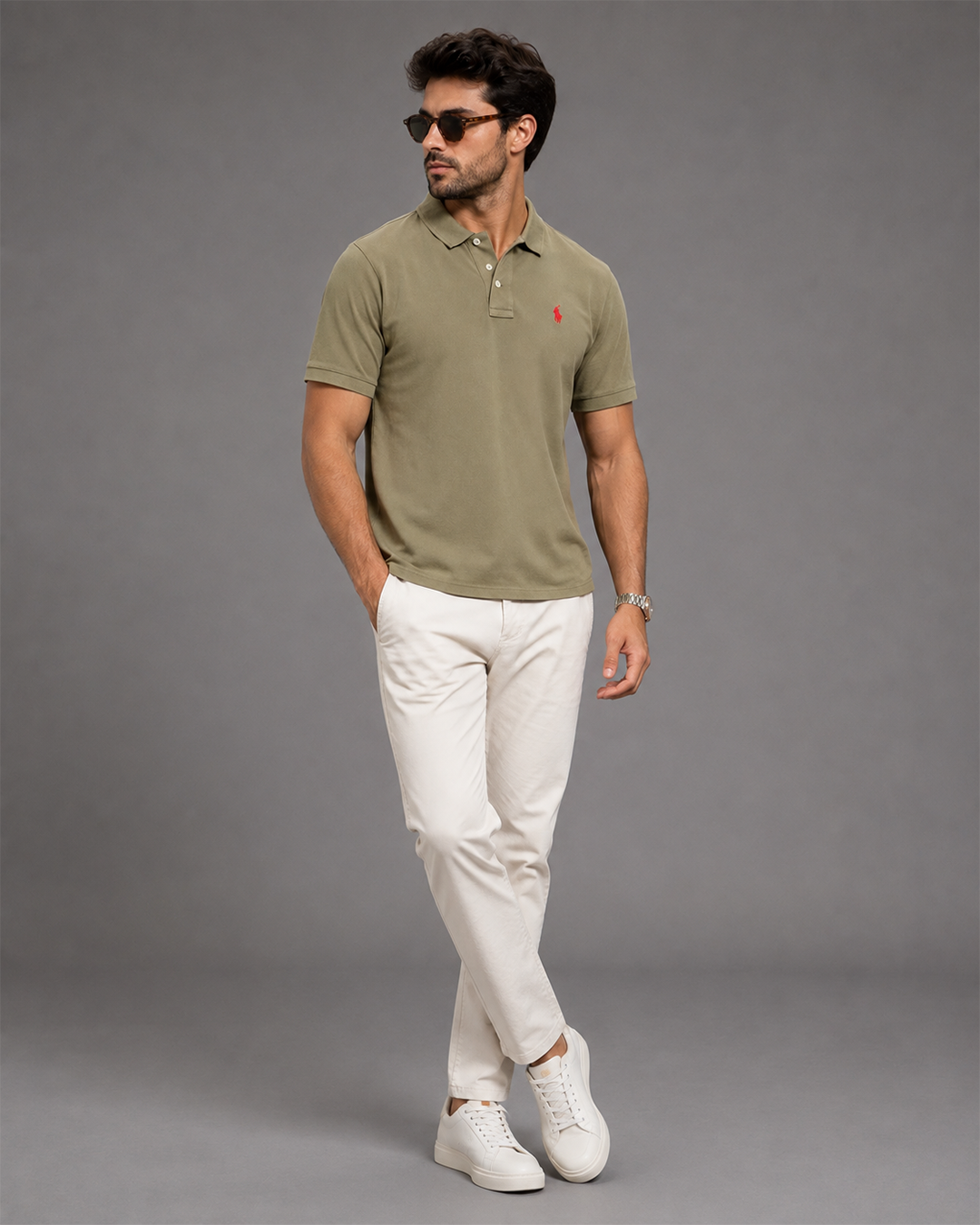 RL Polo Shirt - Olive