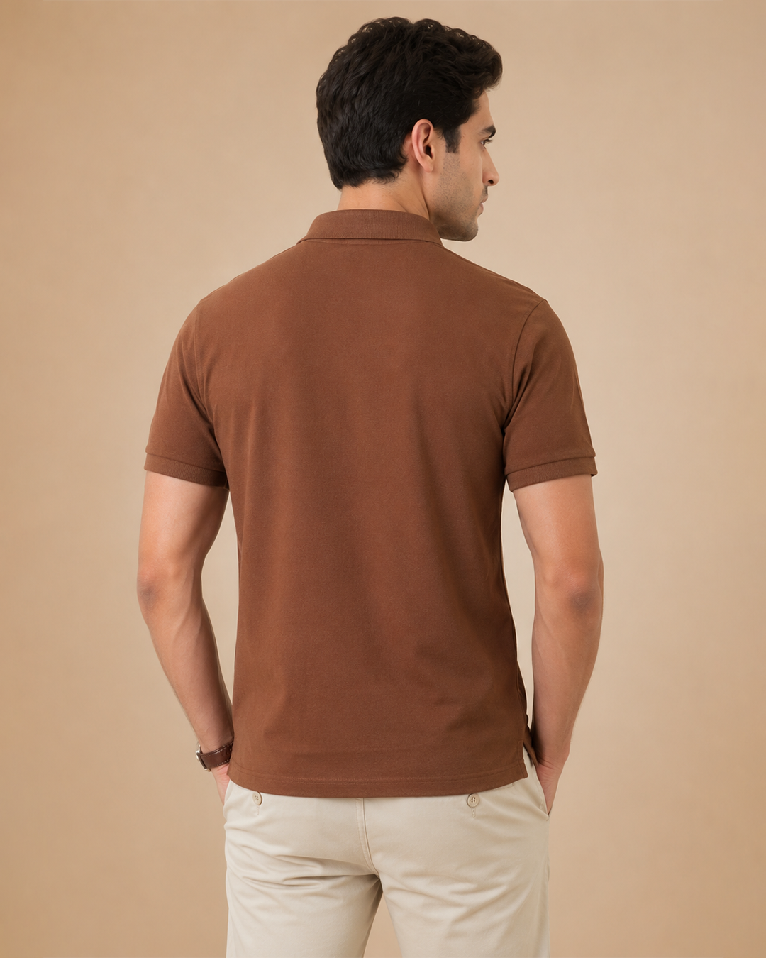 RL Polo Shirt - Dark Brown