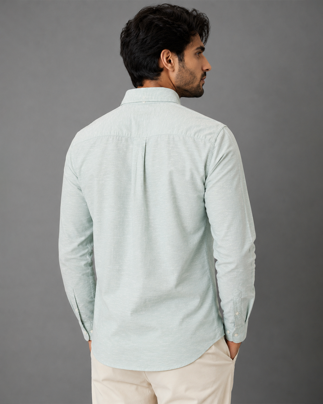 RL Linen Shirt - Green