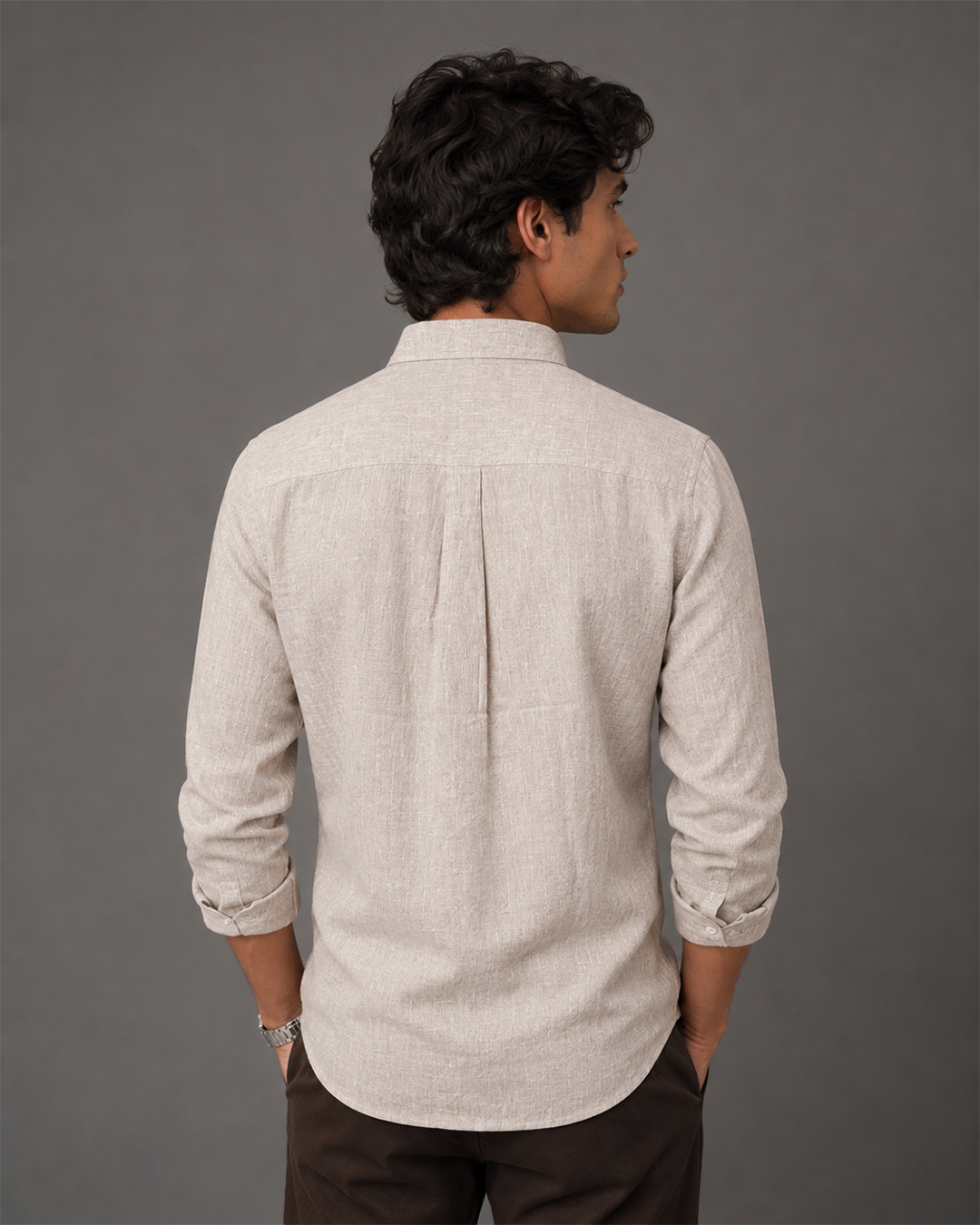RL Linen Shirt - Beige
