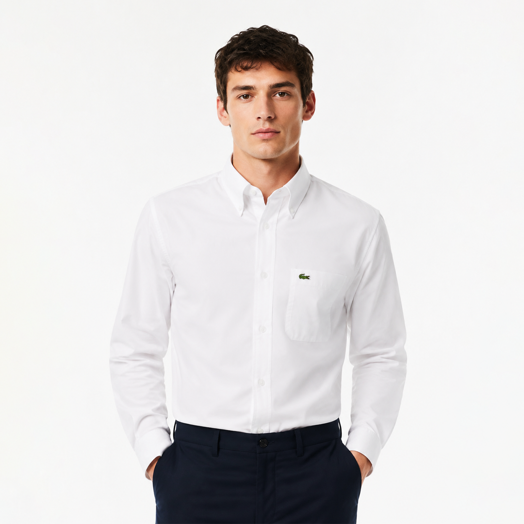 Lcst Button-Down Collar Shirt - White