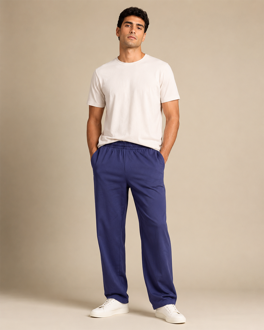 Brshka Pique Trouser Unisex - Royal Blue