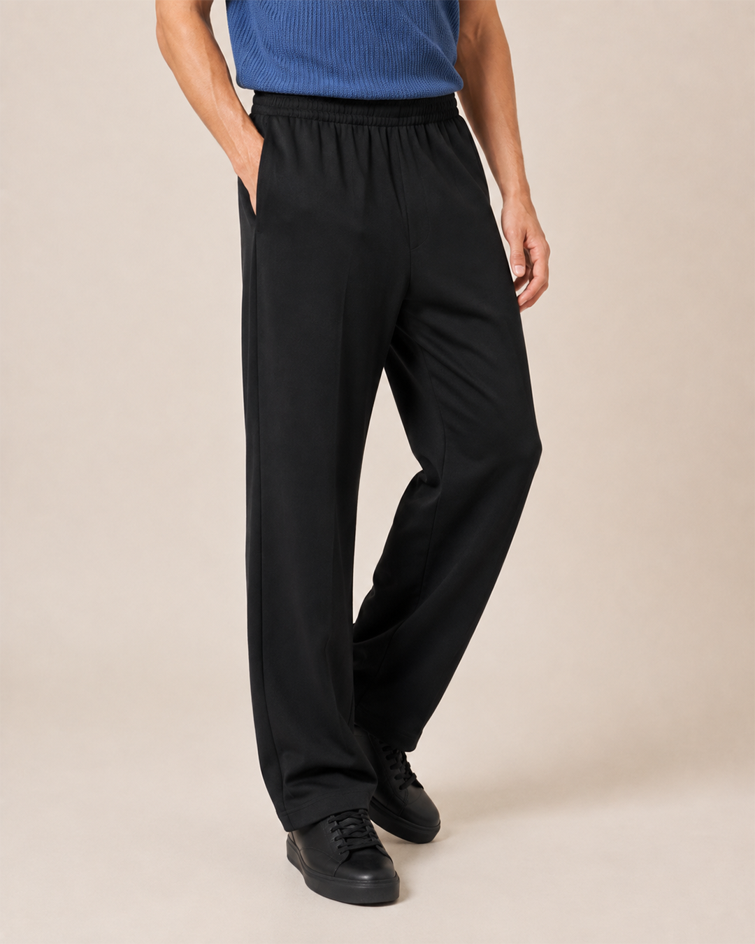 Brshka Pique Trouser Unisex - Black