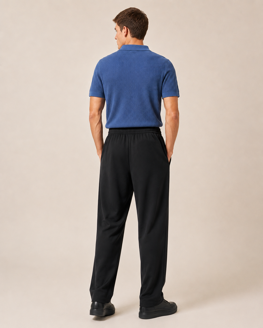 Brshka Pique Trouser Unisex - Black