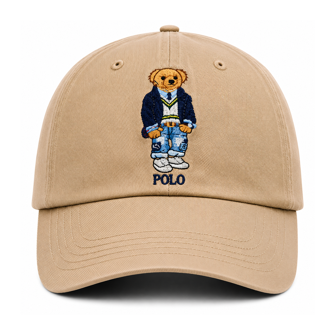 RL Bear Sun Cap - Beige