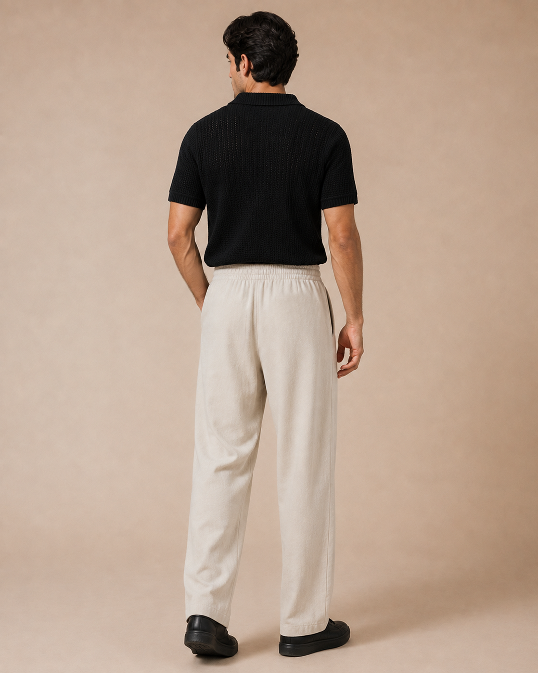 Brshka Pique Trouser Unisex - Beige