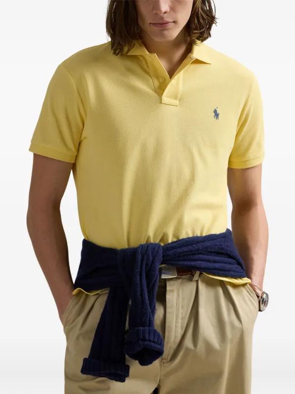 RL Small Pony Logo Polo Shirt - Yellow