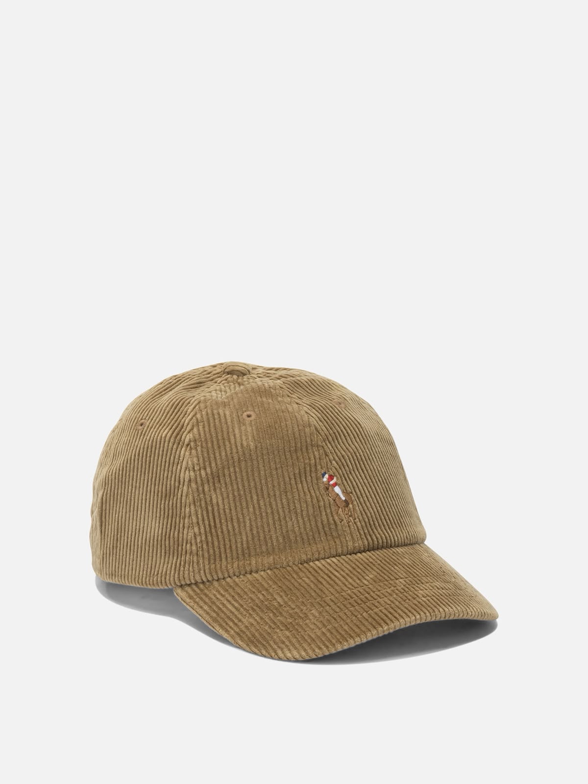 RL Corduroy Cap- Brown