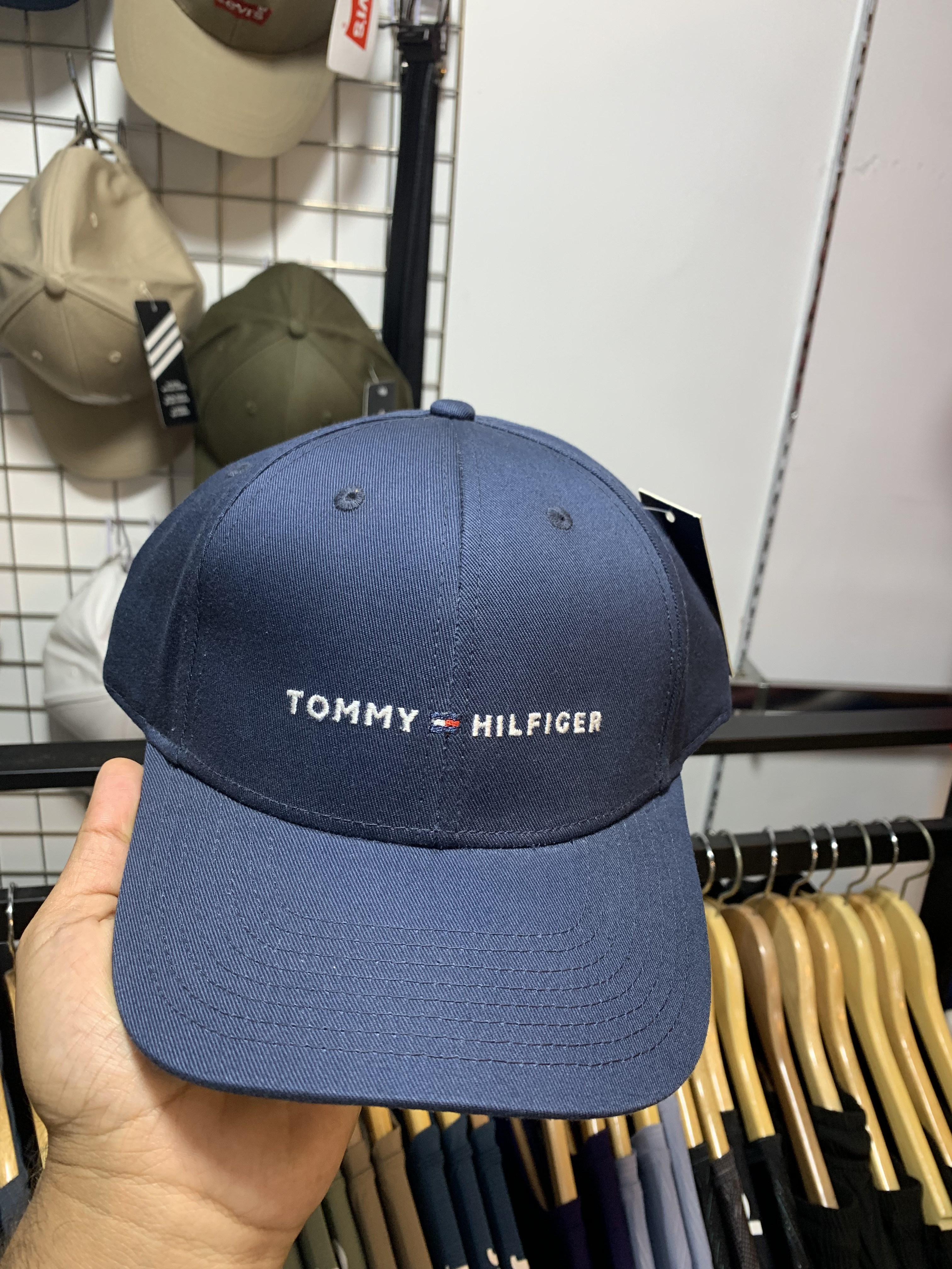 Tmy Hilfgr Cap blue