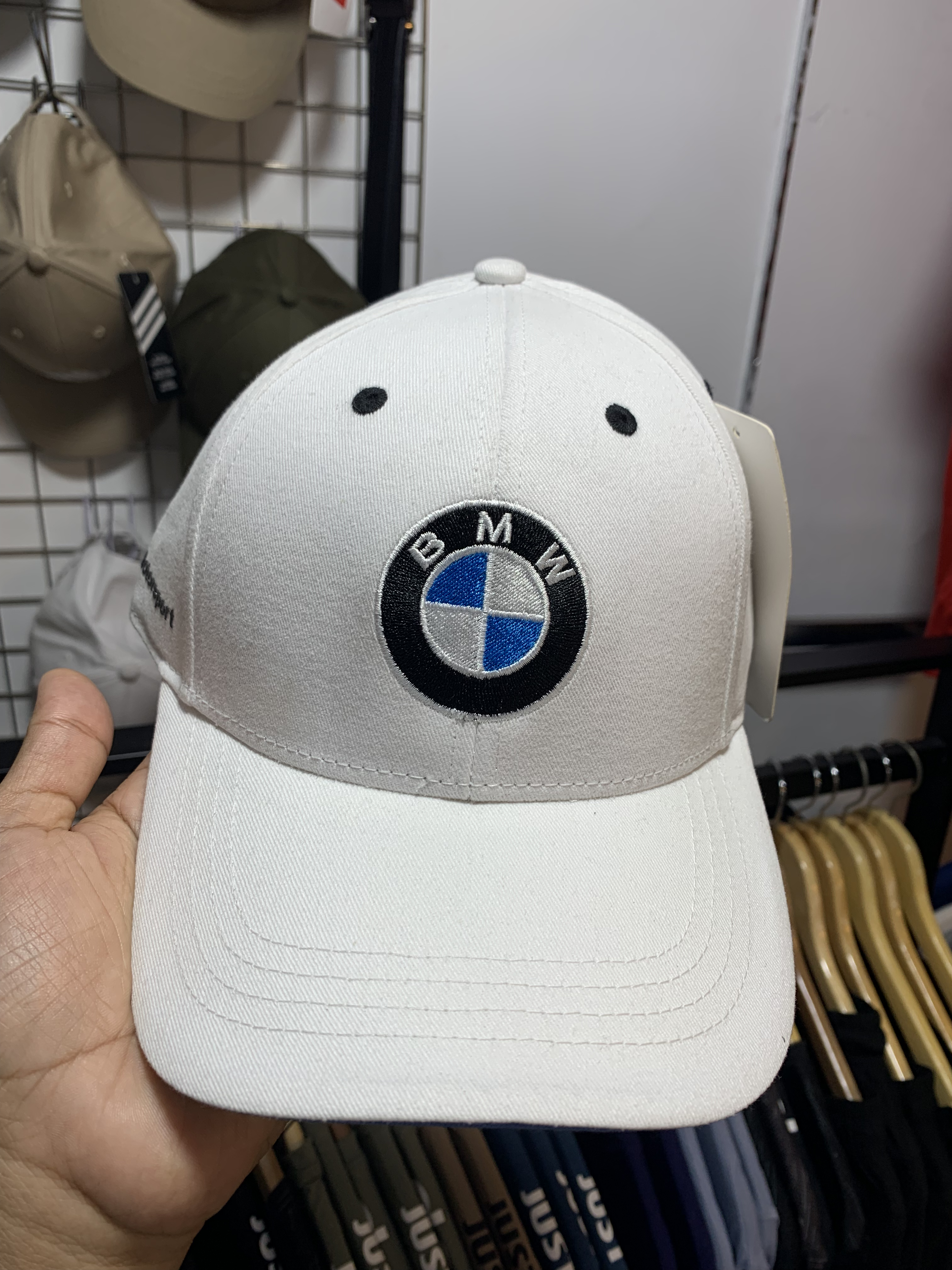 BMW Cap White