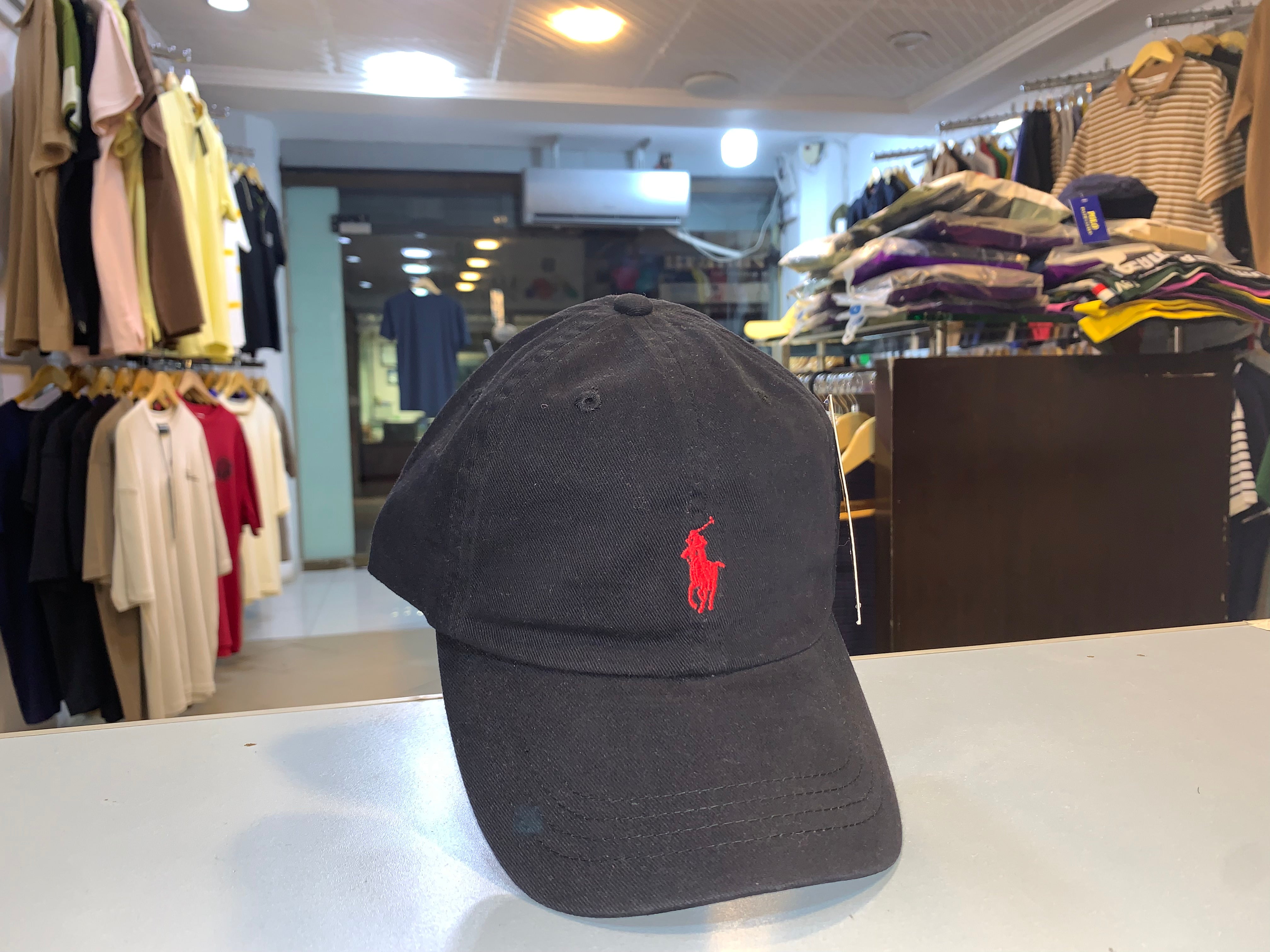 RL Sun Cap (Small Pony) - Black