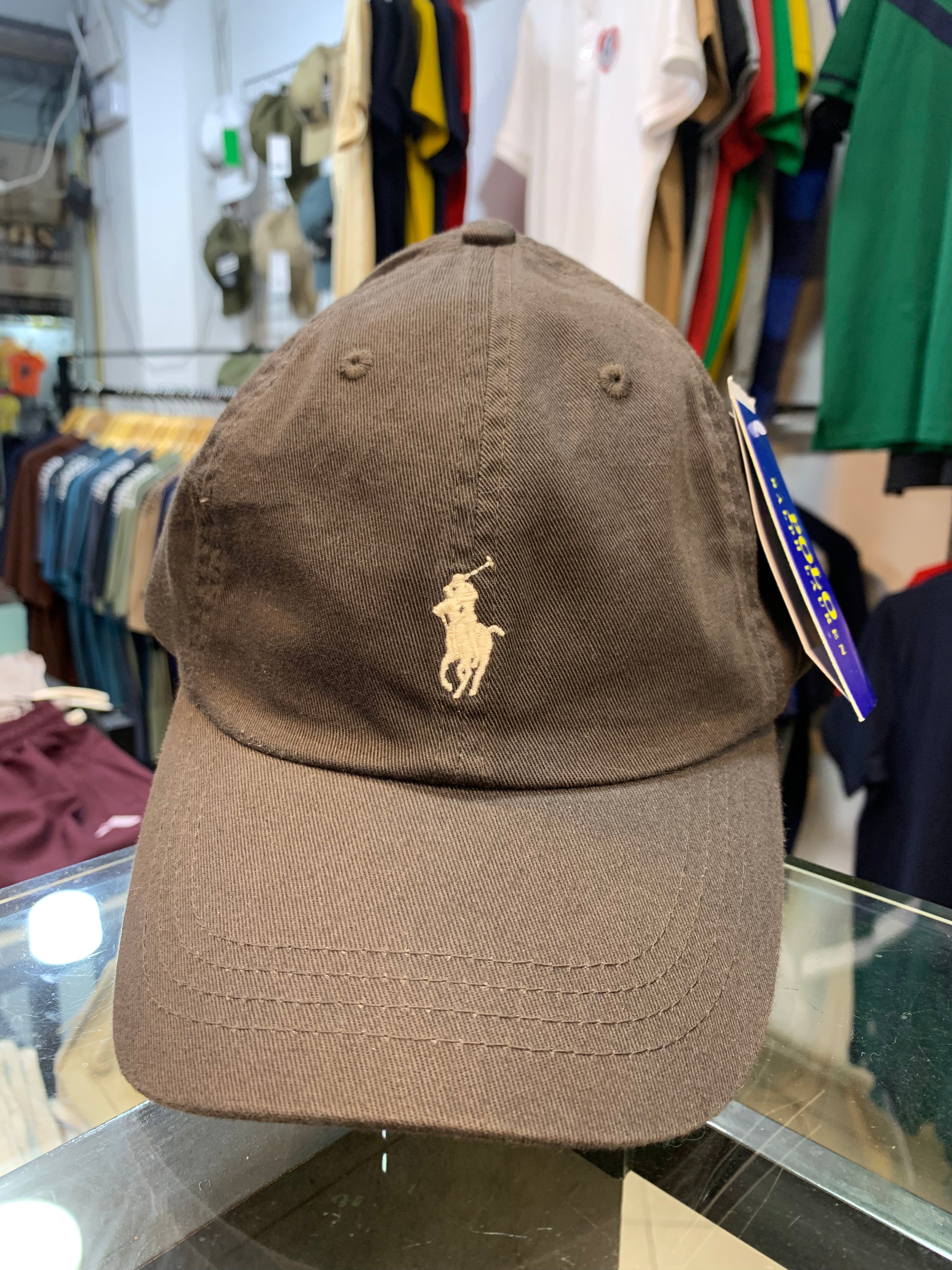 RL Sun Cap (Small Pony) - Medium Brown