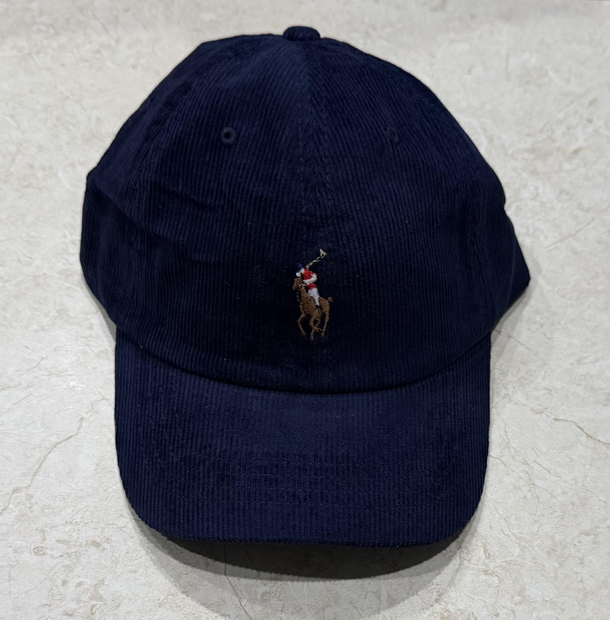 RL Corduroy Cap-Blue