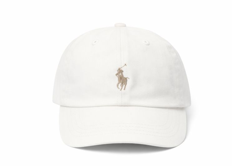 RL Sun Cap (Small Pony) - White